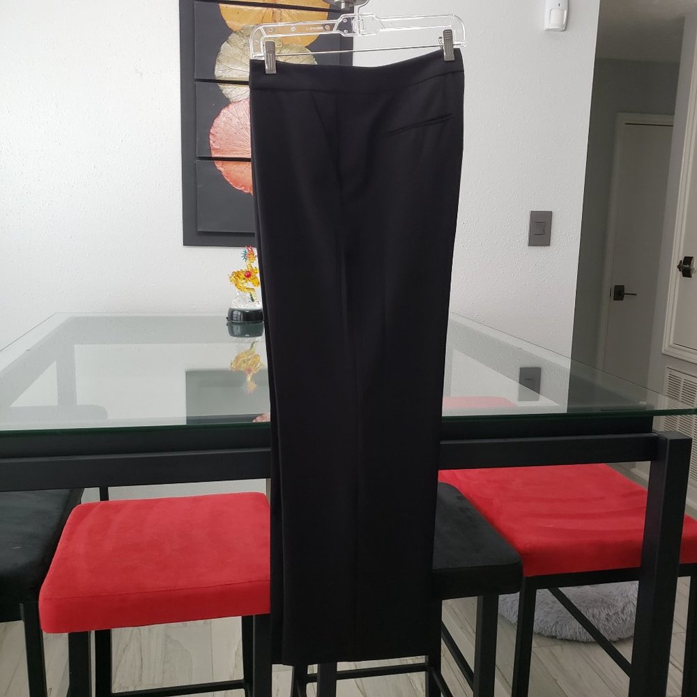 BOSTON PROPER crepe suit pants black size 14 - Picture 2 of 10
